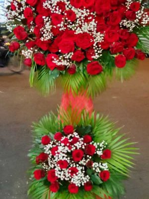 Lẵng hoa chúc mừng  -CM026